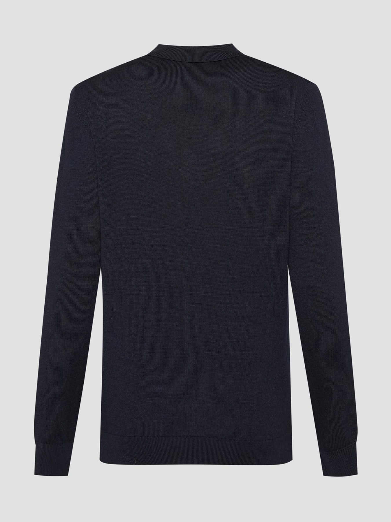 Мужское темно-синее шерстяное поло модель 554399.655007;690 Фото