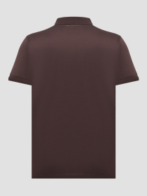 Мужское темно-коричневое поло модель 561200.745000;490 Фото
