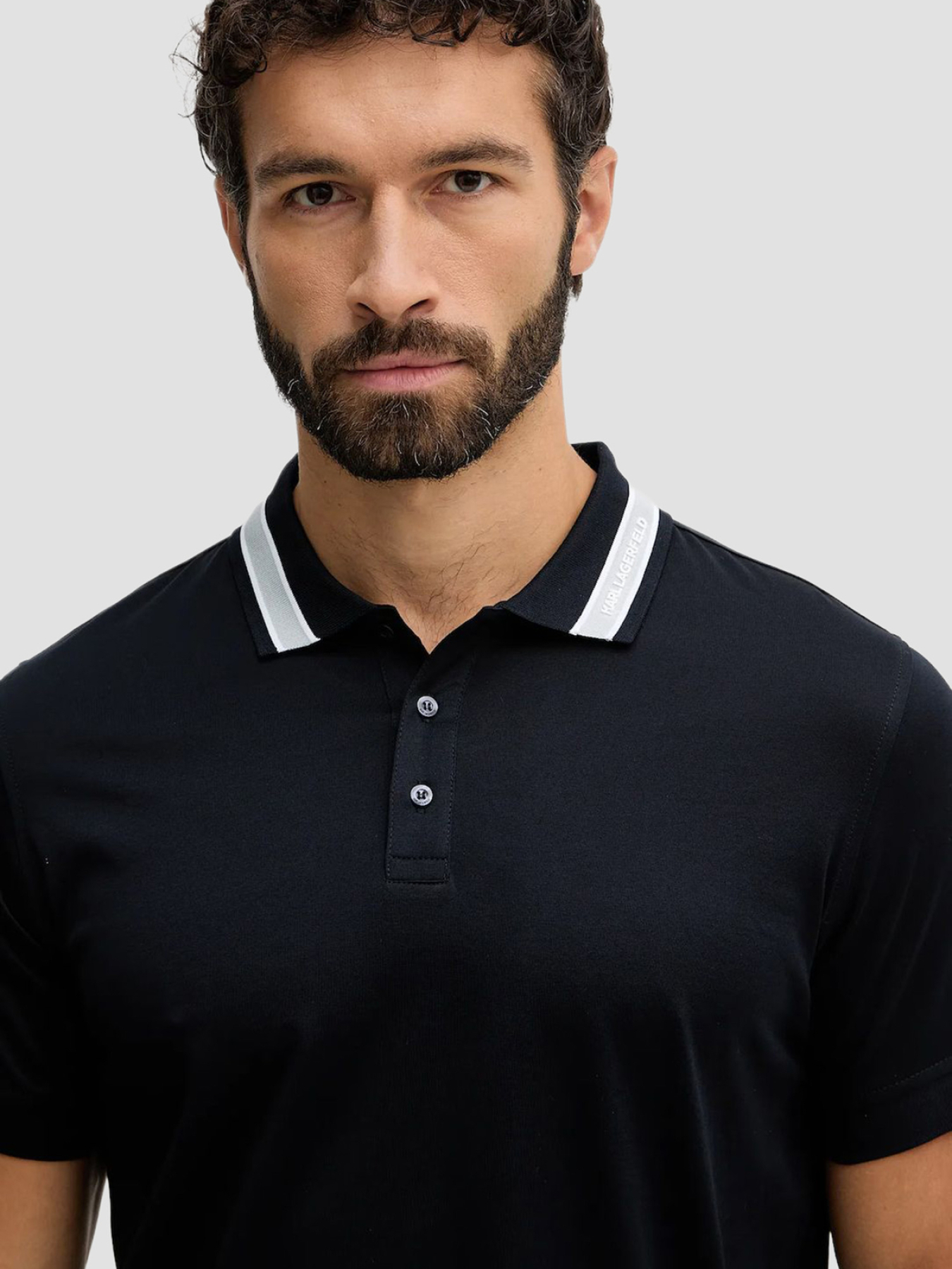 Мужское темно-синее поло модель 561200.745001;690 Фото