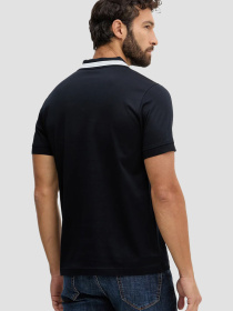 Мужское темно-синее поло модель 561200.745001;690 Фото