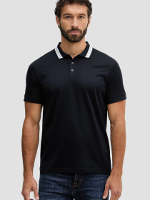 Мужское темно-синее поло модель 561200.745001;690 Фото