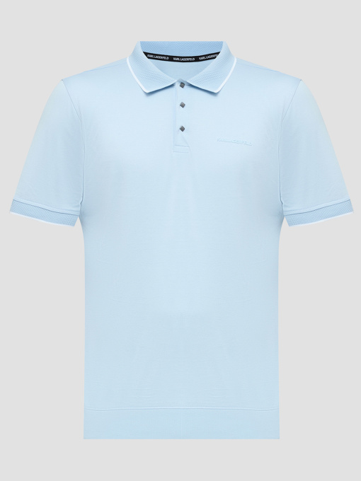 Мужское голубое поло модель 561200.745080;600 Фото