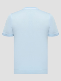 Мужское голубое поло модель 561200.745080;600 Фото