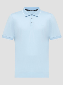 Мужское голубое поло модель 561200.745080;600 Фото