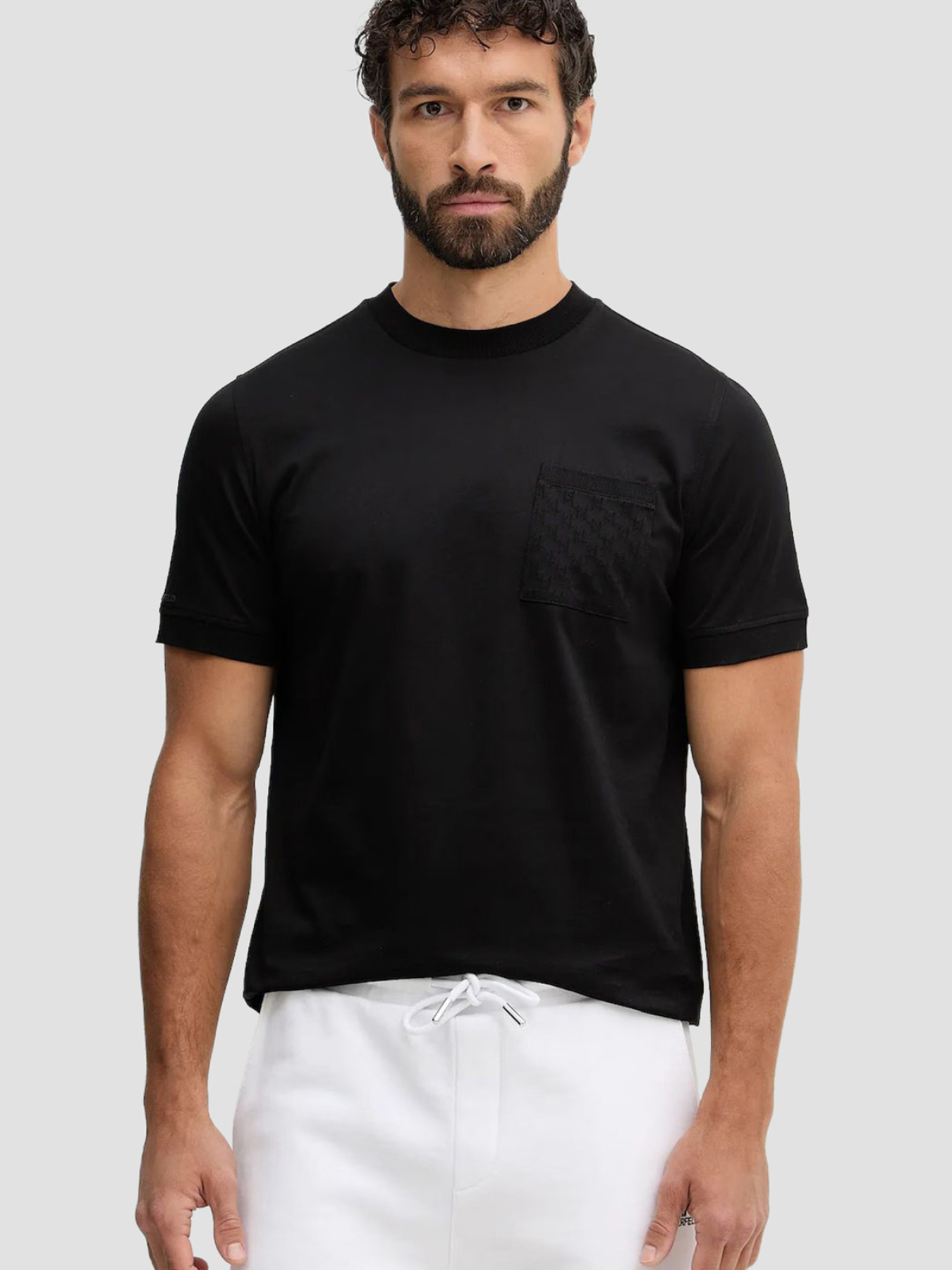 Футболка Karl Lagerfeld модель 561200.755004;990 Футболка Karl Lagerfeld модель 561200.755004;990 Фото