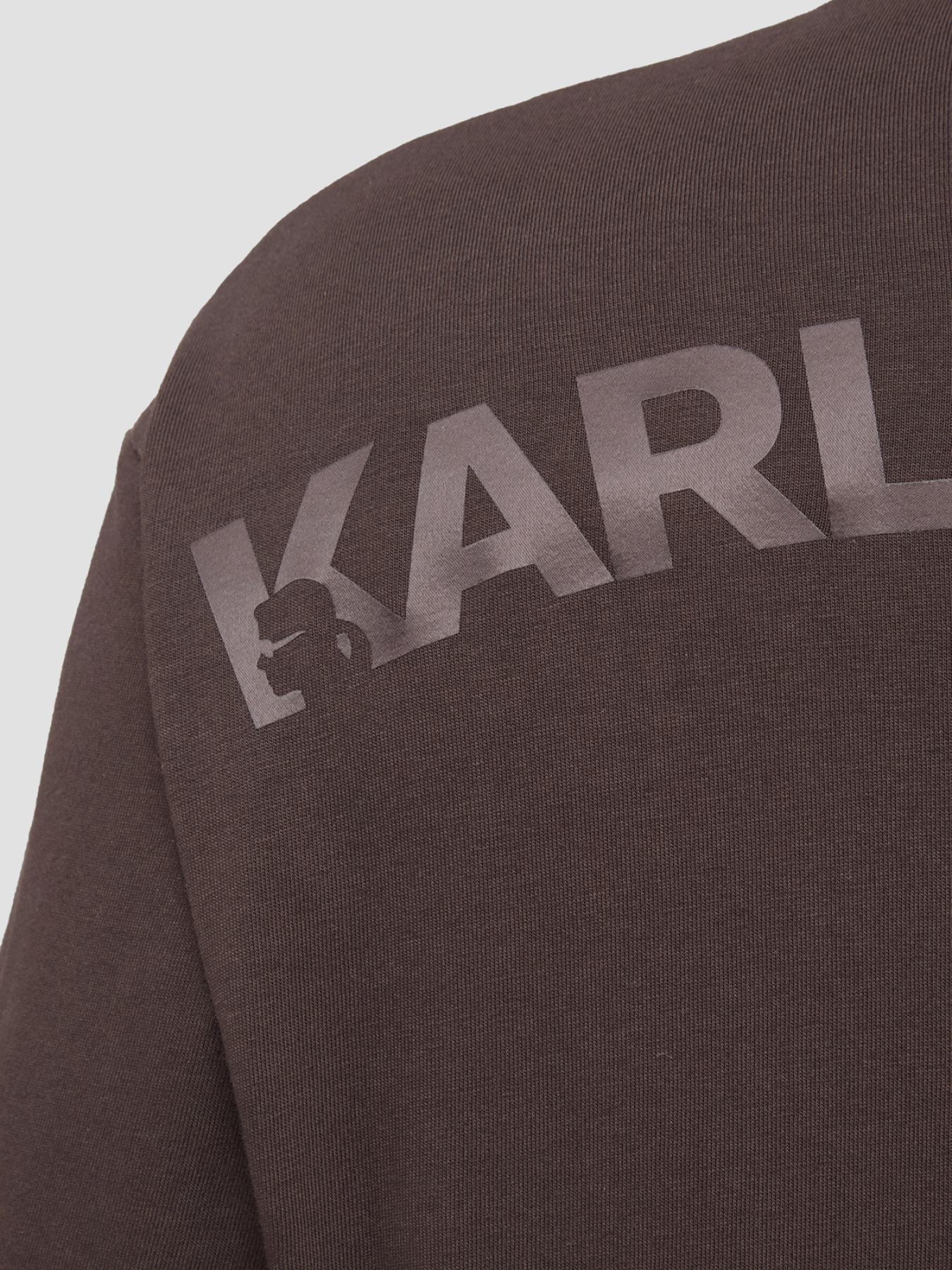 Мужская темно-коричневая футболка модель 561225.755133;490 Фото