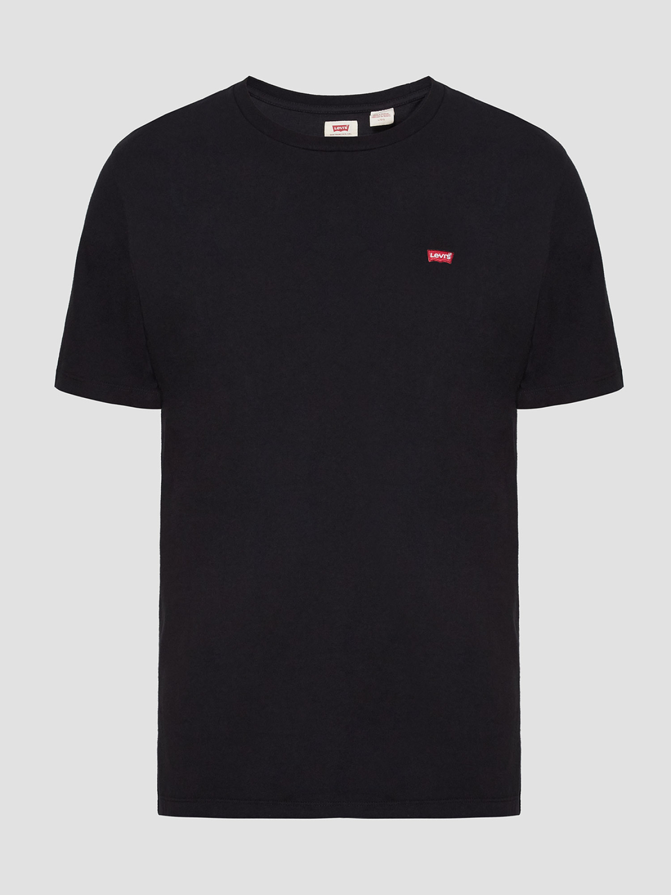 Мужская черная футболка модель 56605;0009 Фото