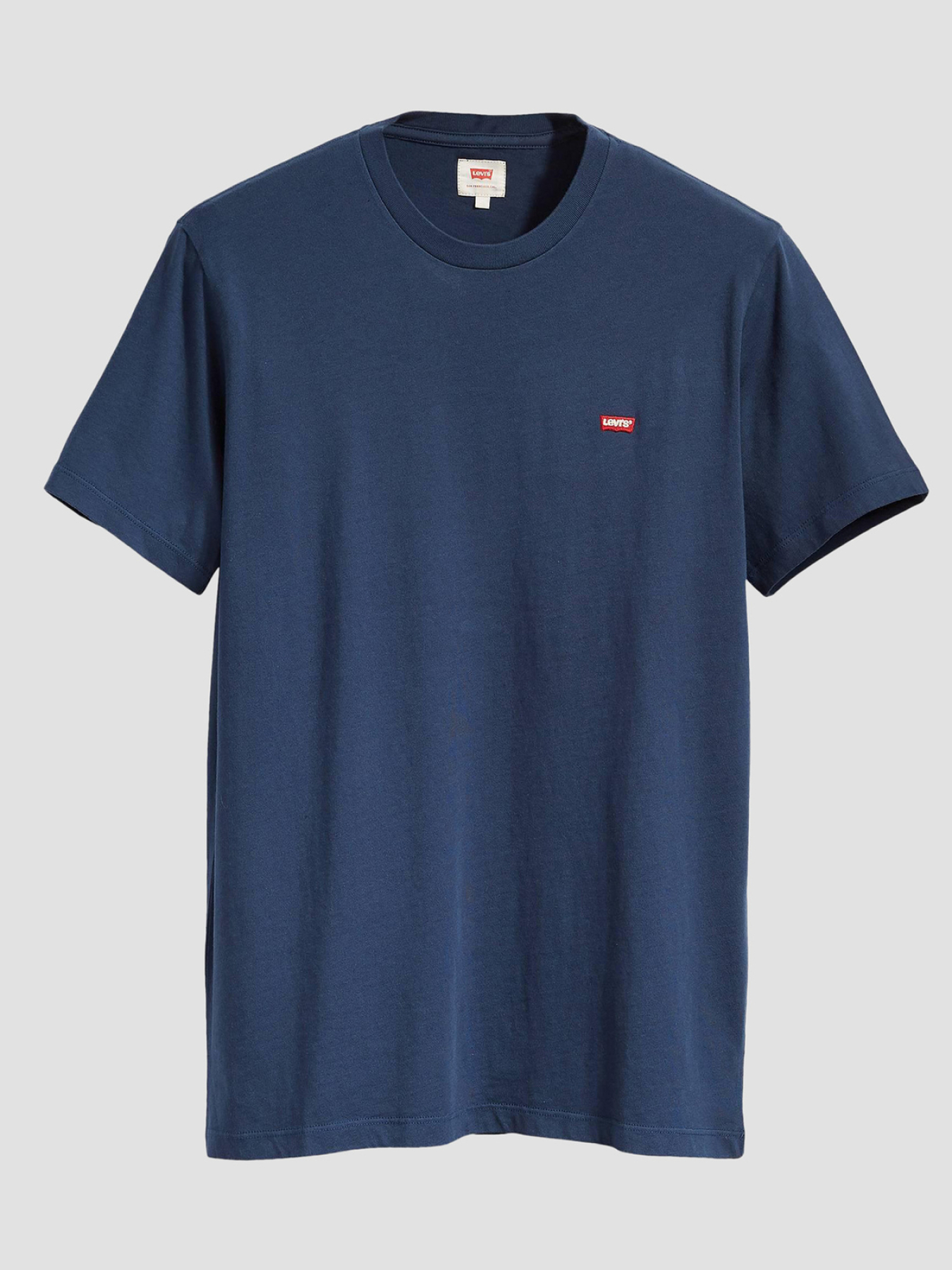 Мужская темно-синяя футболка модель 56605;0017 Фото