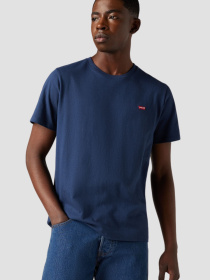 Мужская темно-синяя футболка модель 56605;0017 Фото