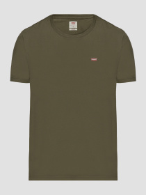 Мужская зеленая футболка модель 56605;0021 Фото