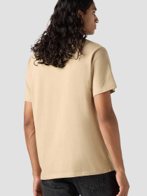 Чоловіча бежева футболка модель 56605;0261 Фото