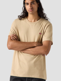 Чоловіча бежева футболка модель 56605;0261 Фото
