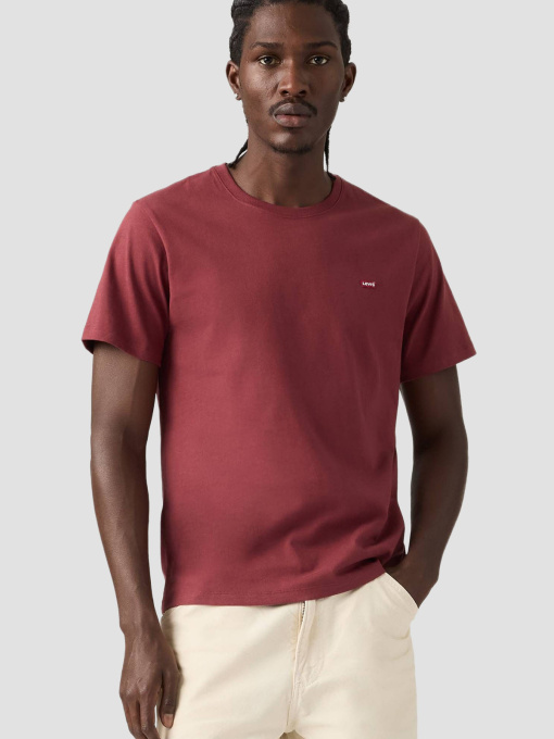 Мужская терракотовая футболка модель 56605;0308 Фото