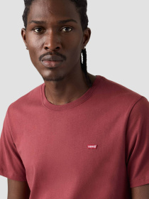 Мужская терракотовая футболка модель 56605;0308 Фото