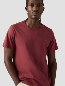 Мужская терракотовая футболка модель 56605;0308 Фото