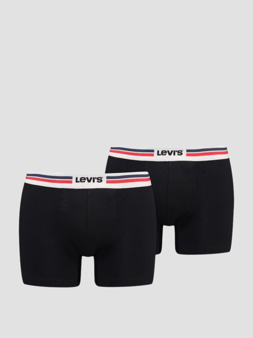 Мужские черные боксеры (2 шт) модель 701222843;001 Фото