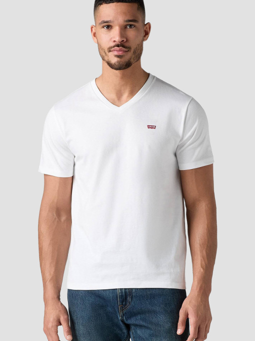 Мужская белая футболка модель 85641;0000 Фото