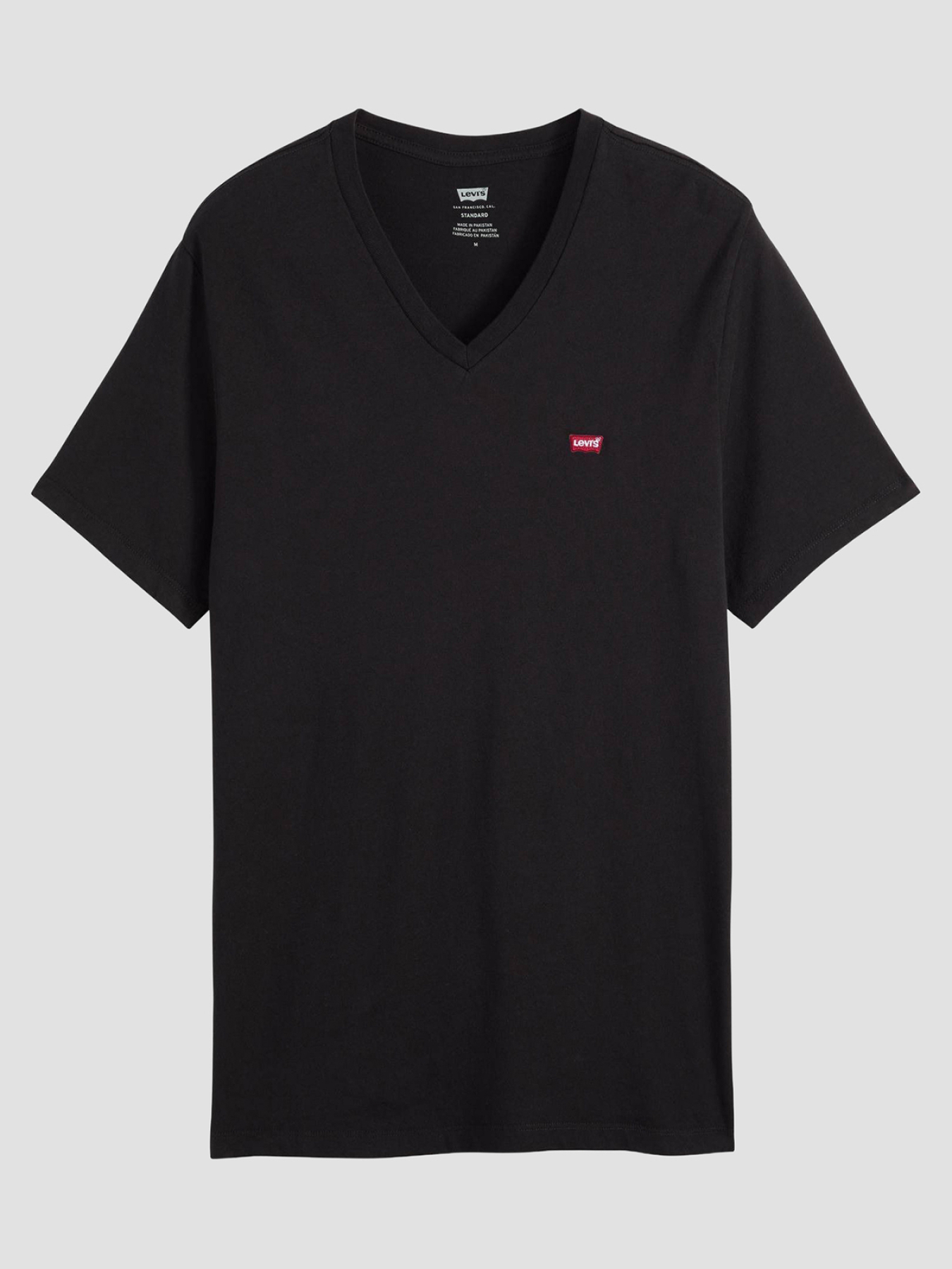 Мужская черная футболка модель 85641;0001 Фото