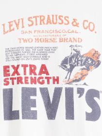 Мужская белая футболка модель 87373;0225 Фото