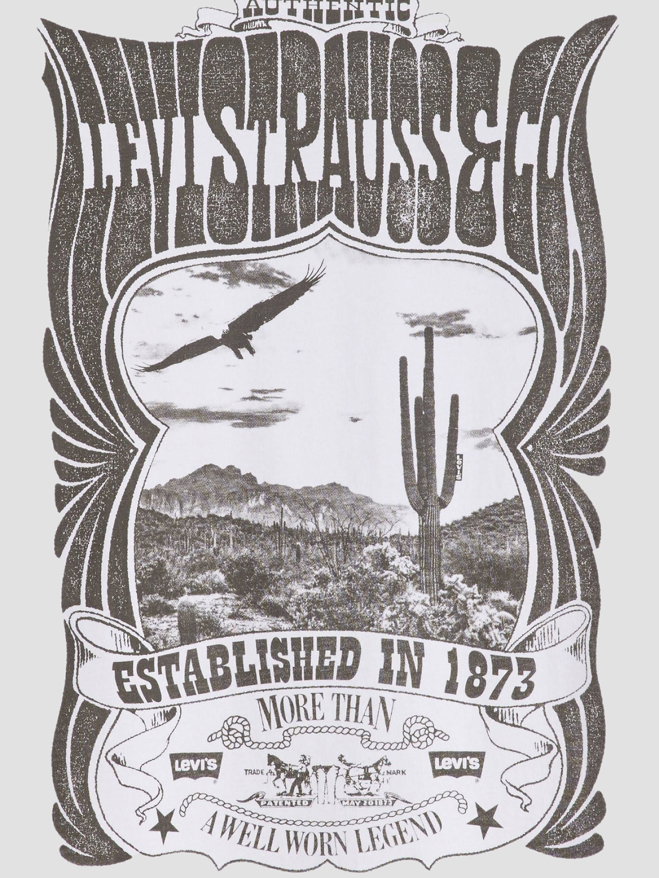 Чоловіча біла футболка модель 87373;0226 Фото