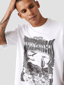 Чоловіча біла футболка модель 87373;0226 Фото