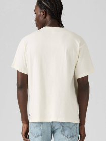 Чоловіча біла футболка модель 87373;0228 Фото