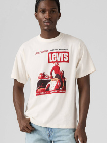 Чоловіча біла футболка модель 87373;0228 Фото