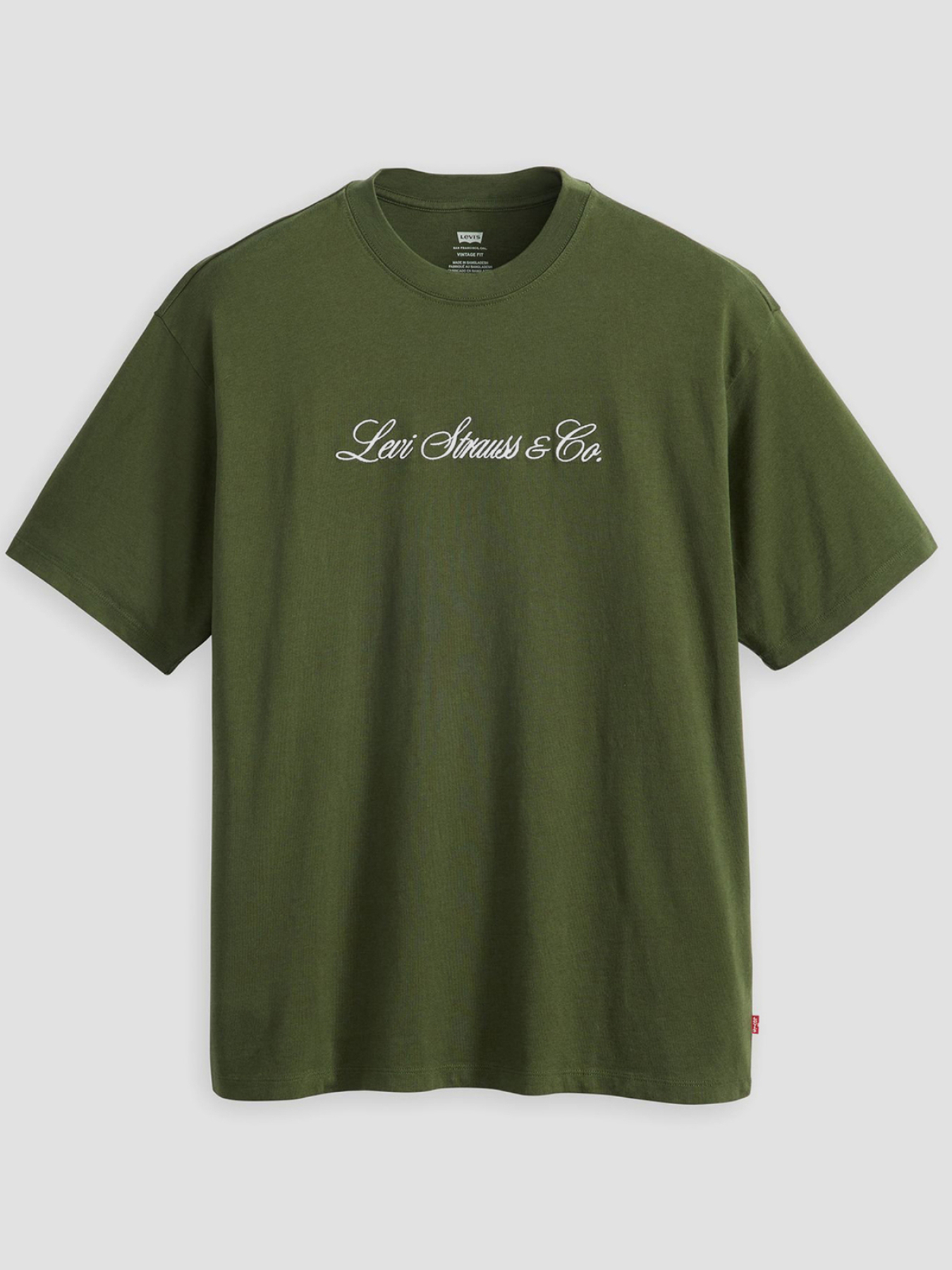 Мужская зеленая футболка модель 87373;0327 Фото