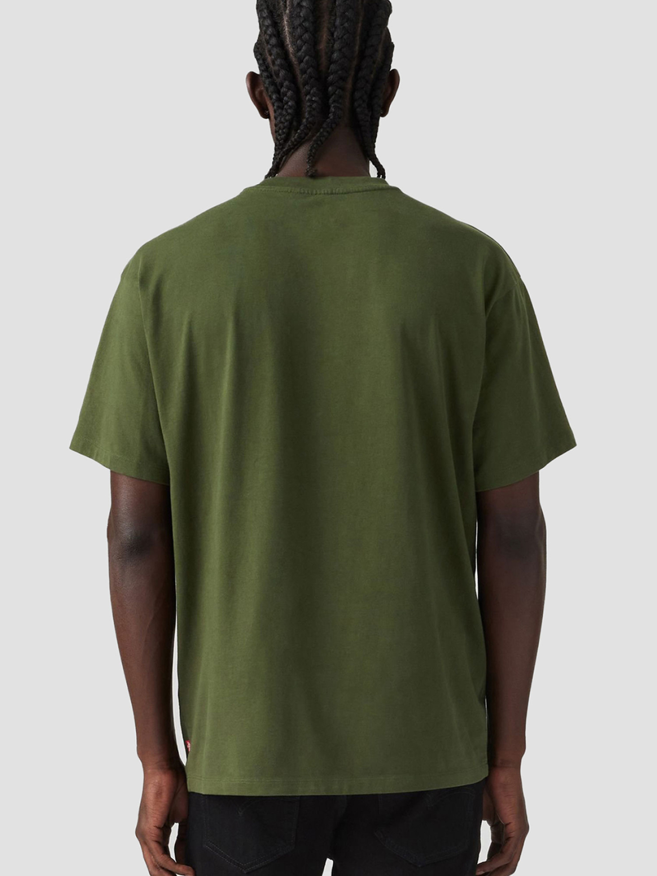 Мужская зеленая футболка модель 87373;0327 Фото