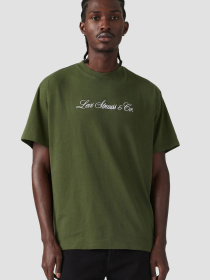 Мужская зеленая футболка модель 87373;0327 Фото