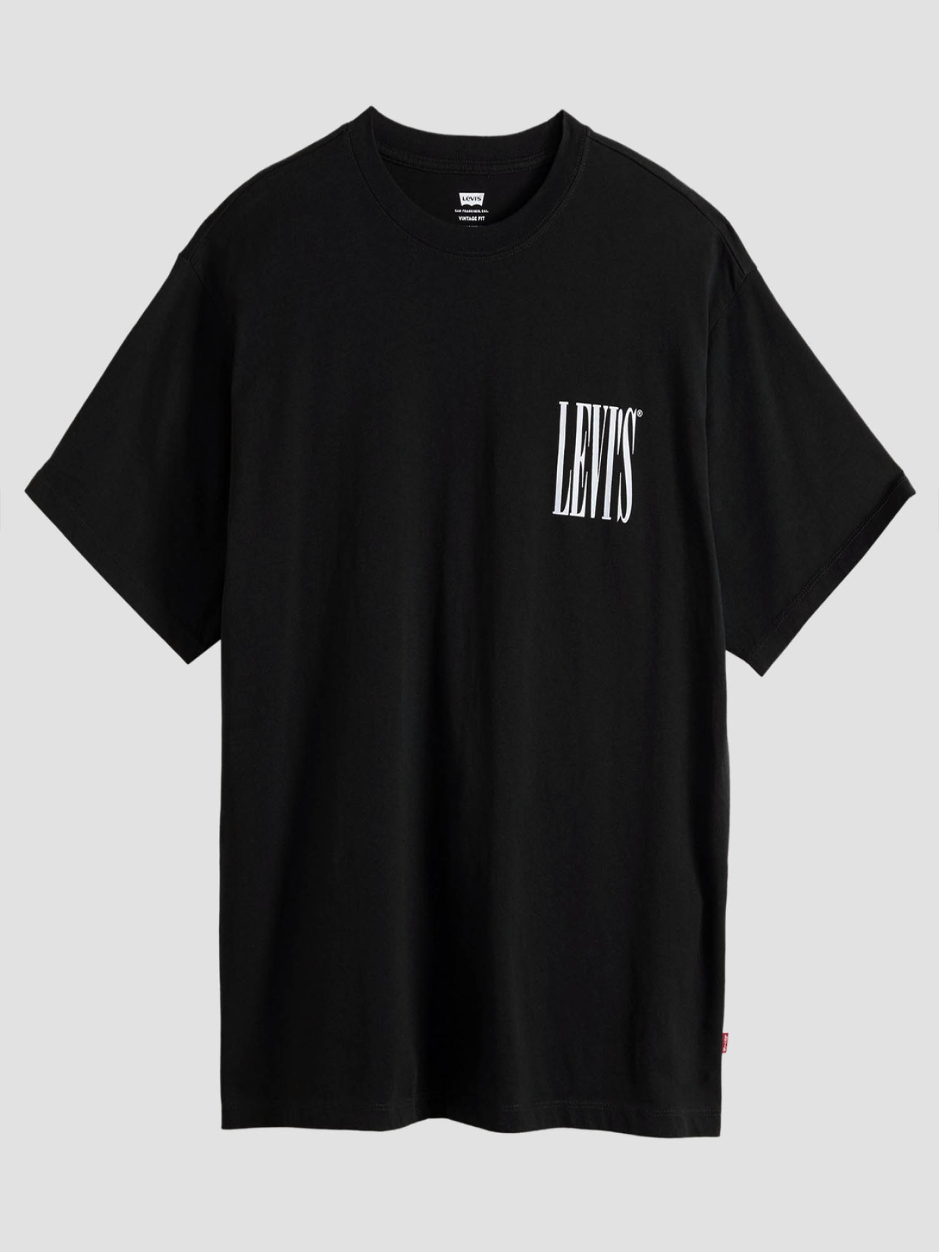 Мужская черная футболка модель 87373;0397 Фото