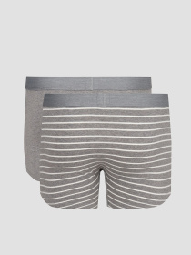 Мужские серые боксеры (2 шт) модель 905011001;758 Фото