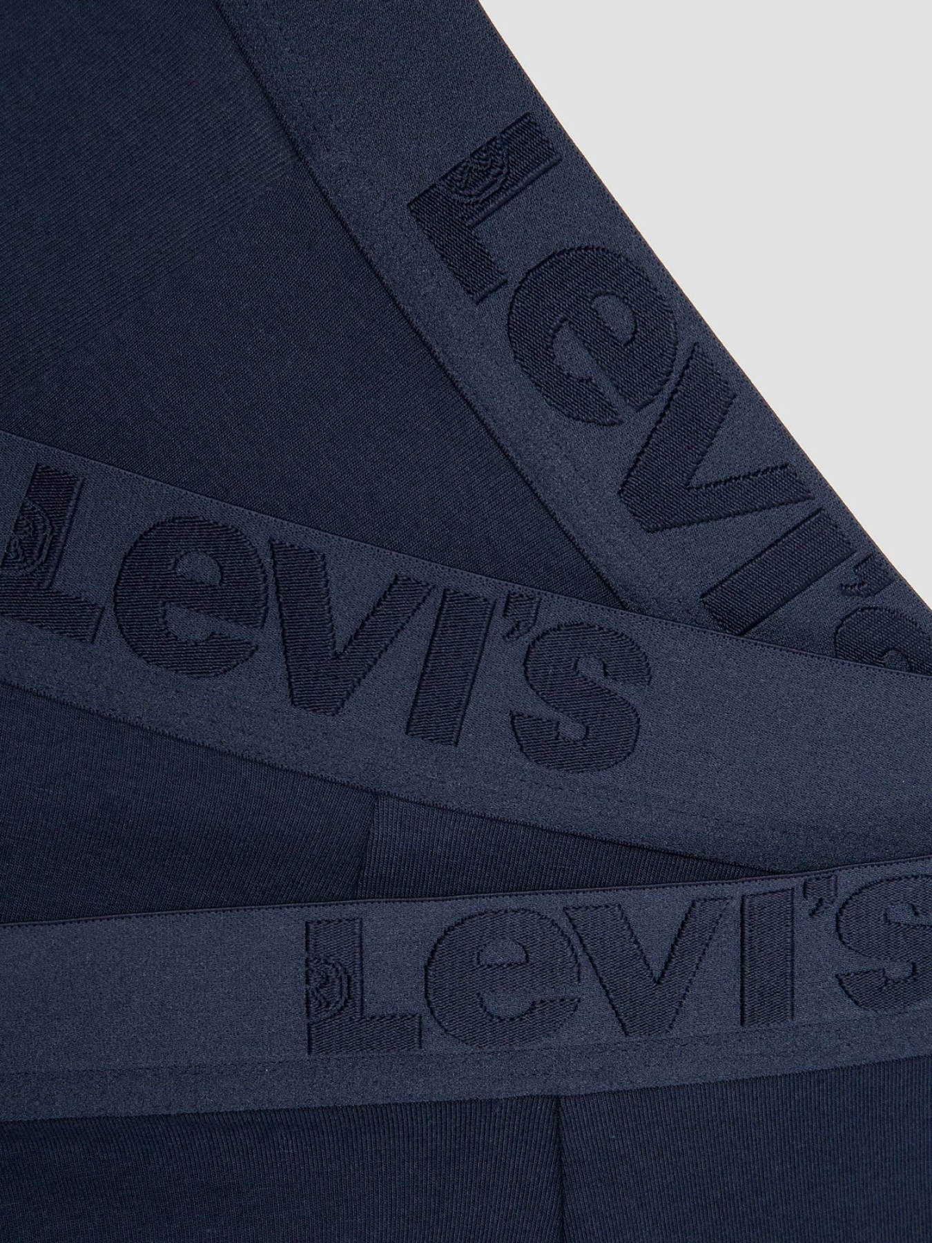 Мужские темно-синие трусы (3 шт) модель 905042001;002 Фото