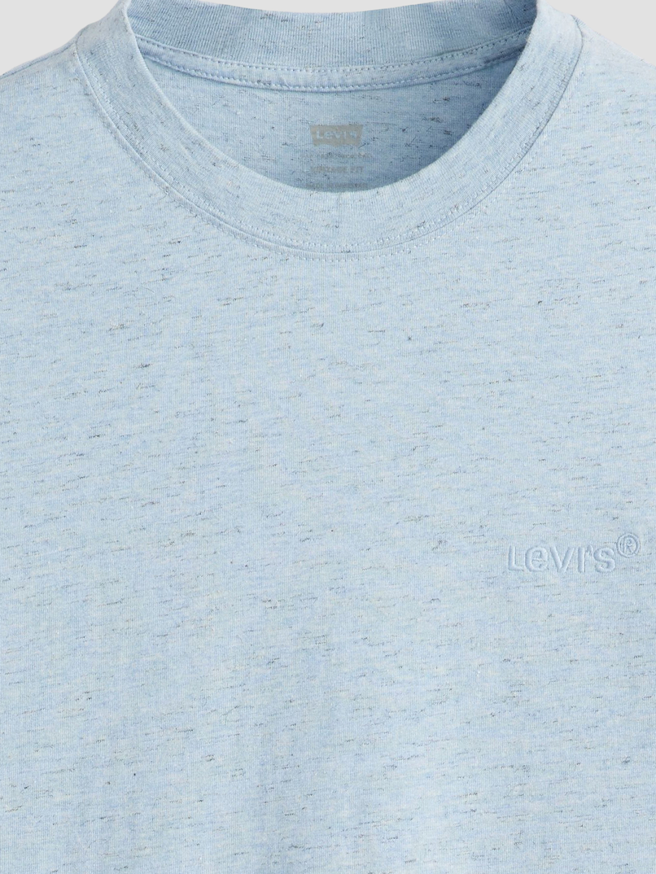 Чоловіча блакитна футболка модель A0637;0141 Фото