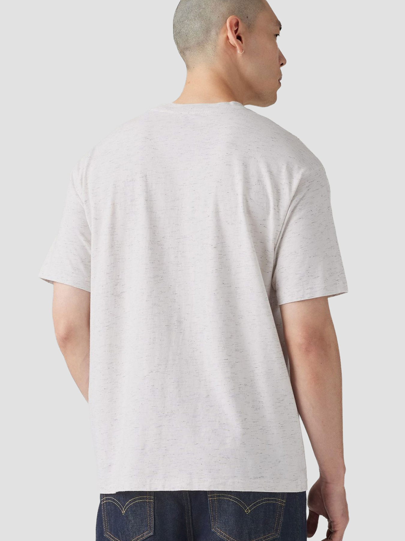 Чоловіча сіра футболка модель A0637;0142 Фото