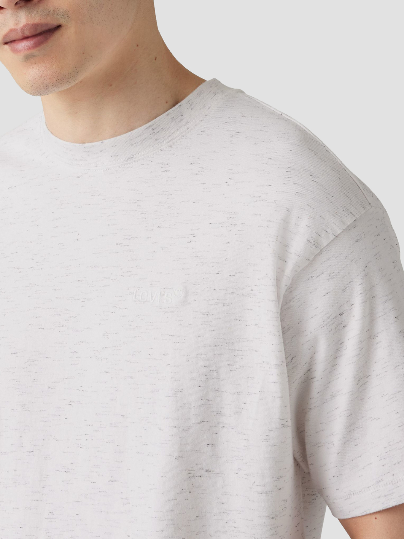 Чоловіча сіра футболка модель A0637;0142 Фото