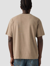 Чоловіча бежева футболка модель A0637;0161 Фото
