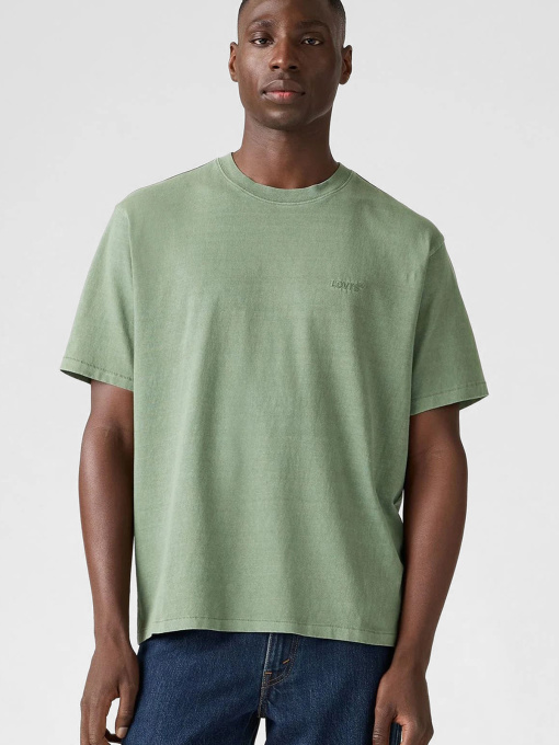 Чоловіча м'ятна футболка модель A0637;0163 Фото