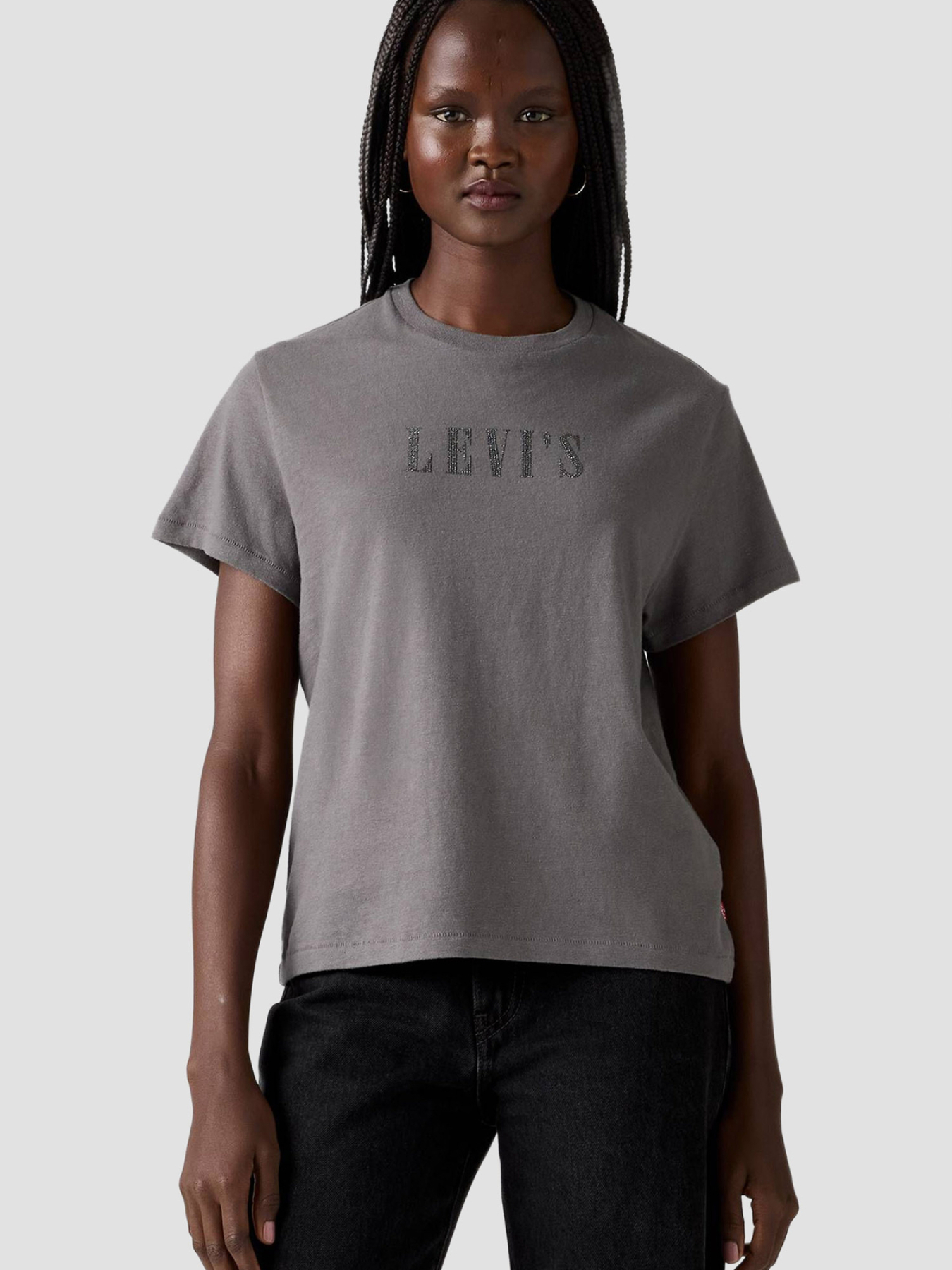 Жіноча сіра футболка модель A2226;0114 Фото