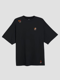 Жіноча чорна футболка модель A4924;0081 Фото