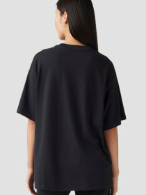 Жіноча чорна футболка модель A4924;0081 Фото