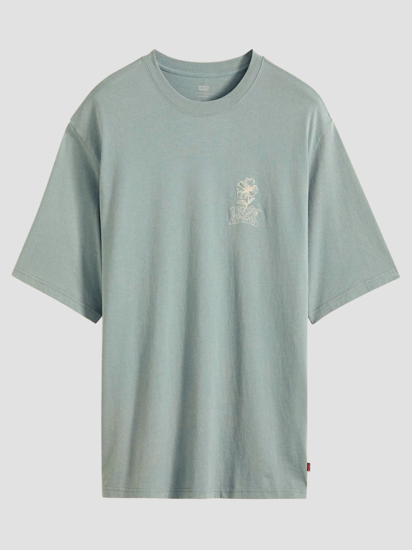 Мужская мятная футболка модель A5805;0061 Фото