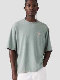 Мужская мятная футболка модель A5805;0061 Фото