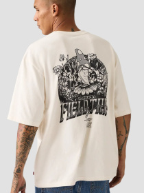 Мужская белая футболка модель A5805;0063 Фото