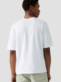 Мужская белая футболка модель A5850;0005 Фото