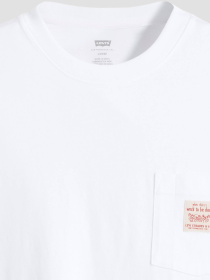 Мужская белая футболка модель A5850;0005 Фото