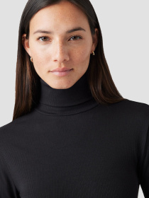 Жіночий чорний гольф модель A8769;0000 Фото