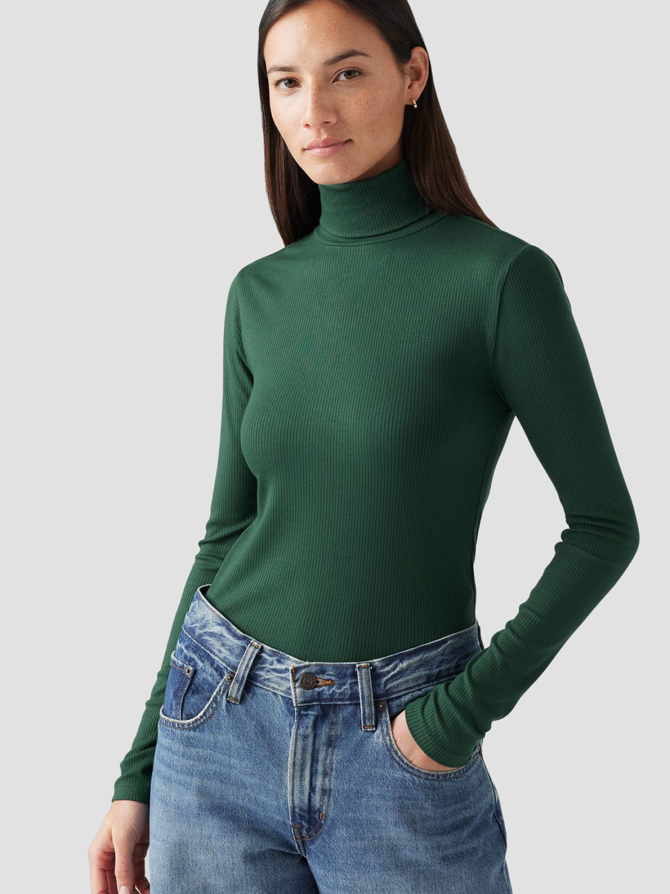 Жіночий зелений гольф модель A8769;0001 Фото