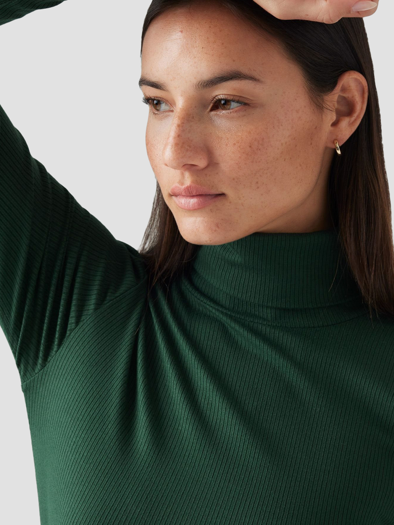 Жіночий зелений гольф модель A8769;0001 Фото