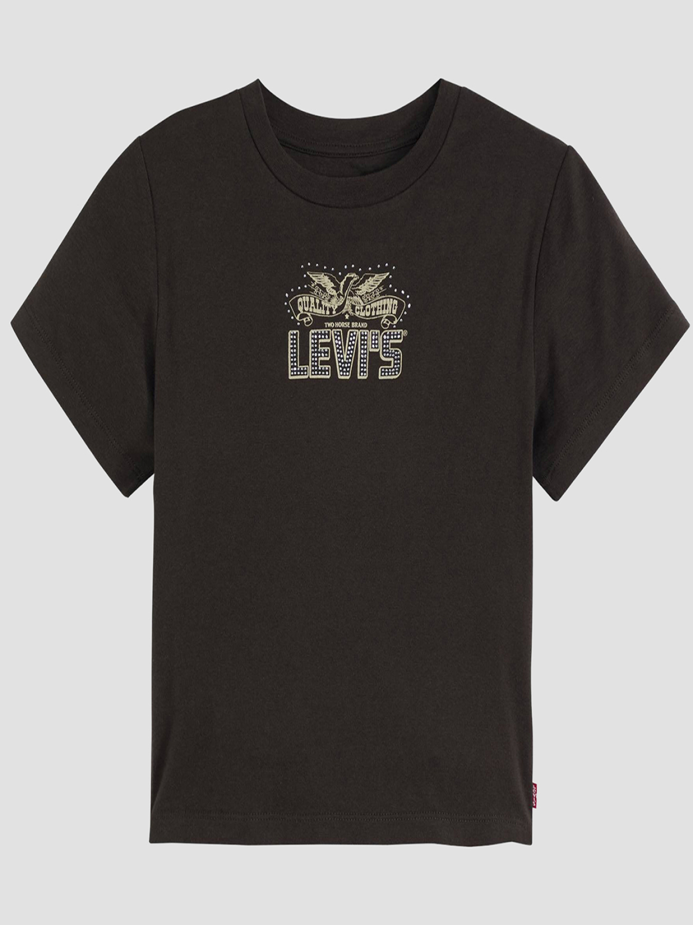 Жіноча чорна футболка модель A8798;0060 Фото